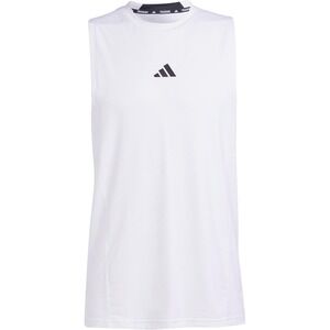 Adidas Mens Training Essentials Sleeveless Tee White Tank Top IC6976 Size XXL
